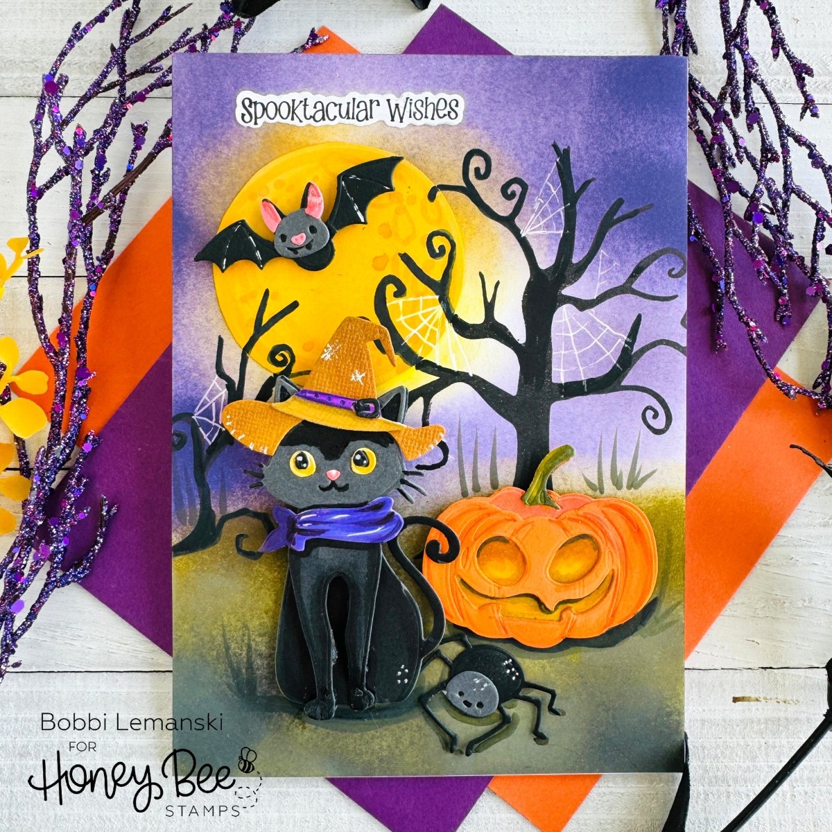Owlloween - Honey Cuts - Coordinating Dies - Honey Bee Stamps