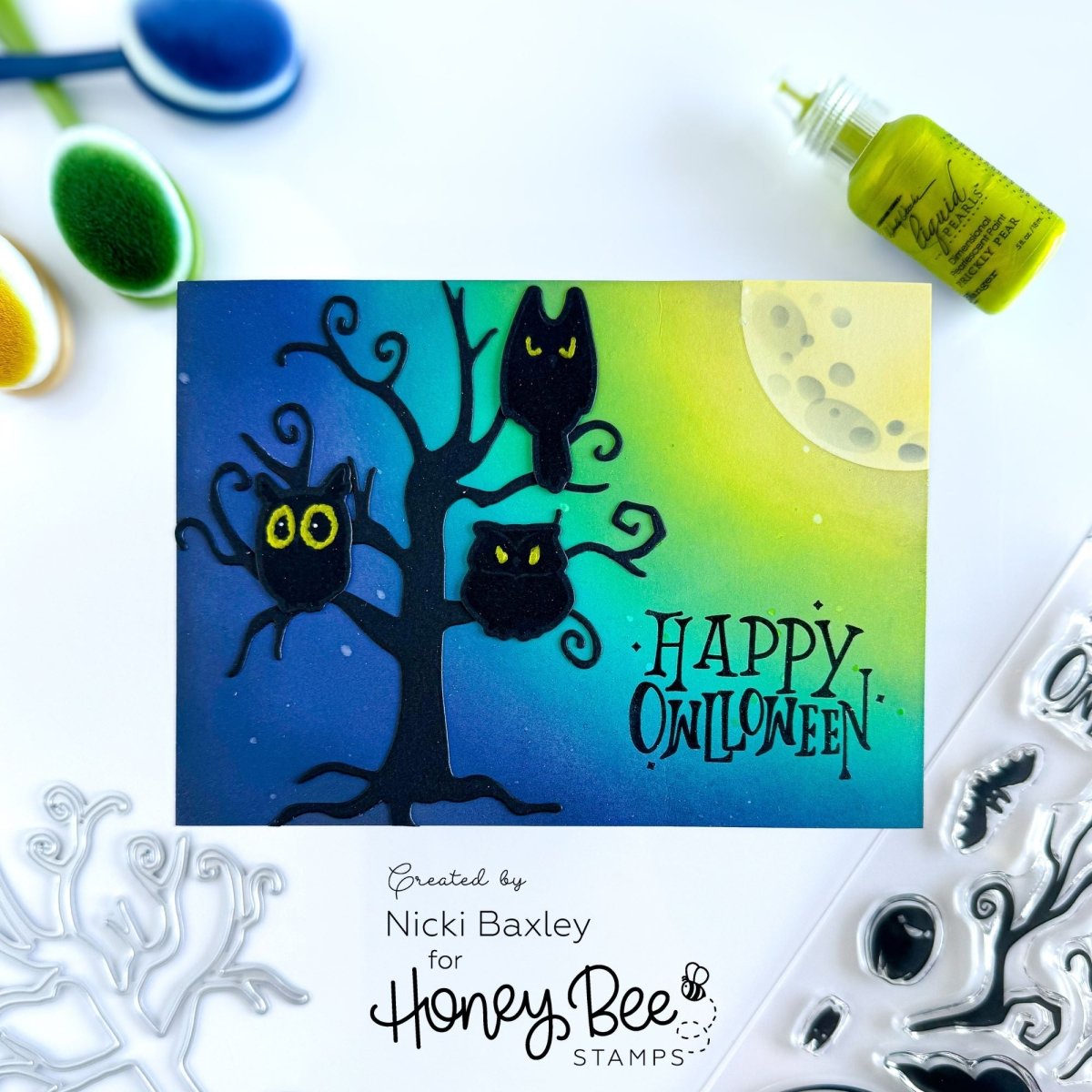 Owlloween - Honey Cuts - Coordinating Dies - Honey Bee Stamps