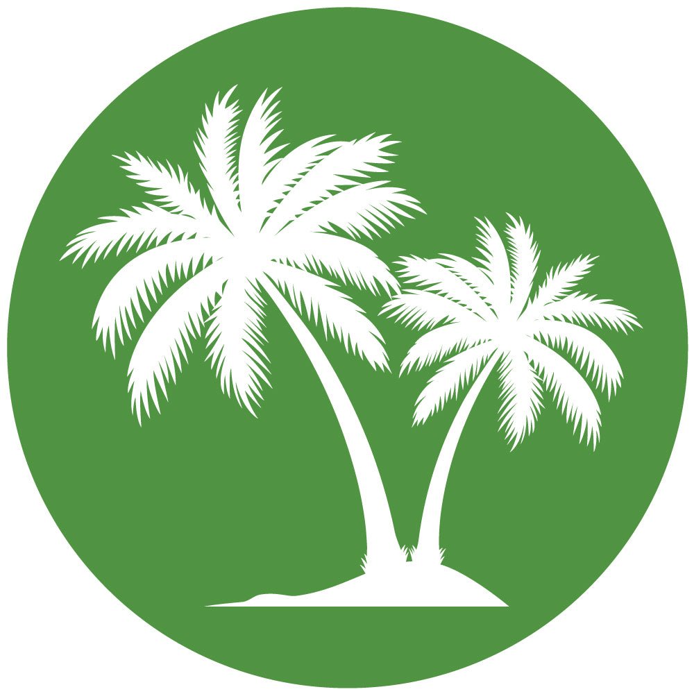 Palm Trees Wax Stamper - Honey Bee Stamps