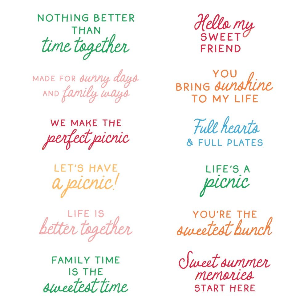 Perfect Picnic - July 2026 Release Bundle - Get It All! Money Saving Bundle - Honey Bee Stamps