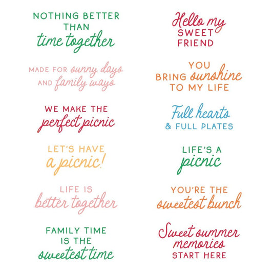 Perfect Picnic - July 2026 Release Bundle - Get It All! Money Saving Bundle - Honey Bee Stamps