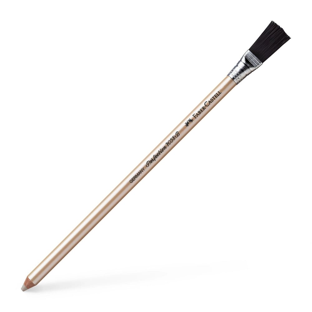 Perfection 7058 Eraser Pencil with Brush by Faber - Castell - Honey Bee Stamps