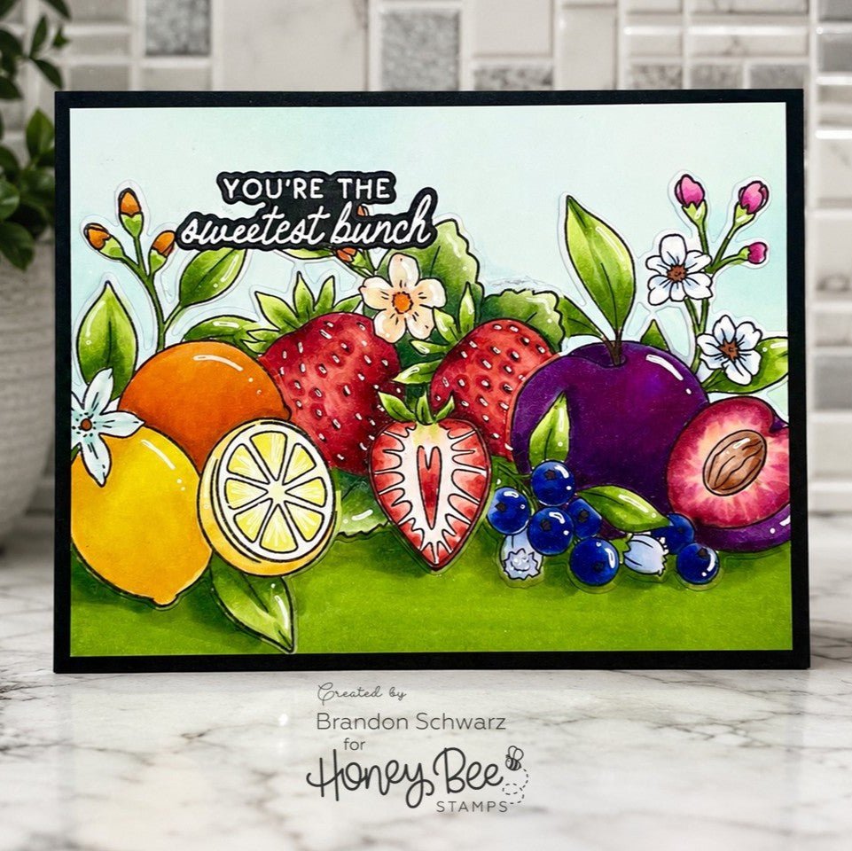 Picked With Love - Honey Cuts Coordinating Dies - Honey Bee Stamps