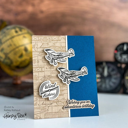 Plane Awesome - Honey Cuts - Coordinating Dies - Honey Bee Stamps