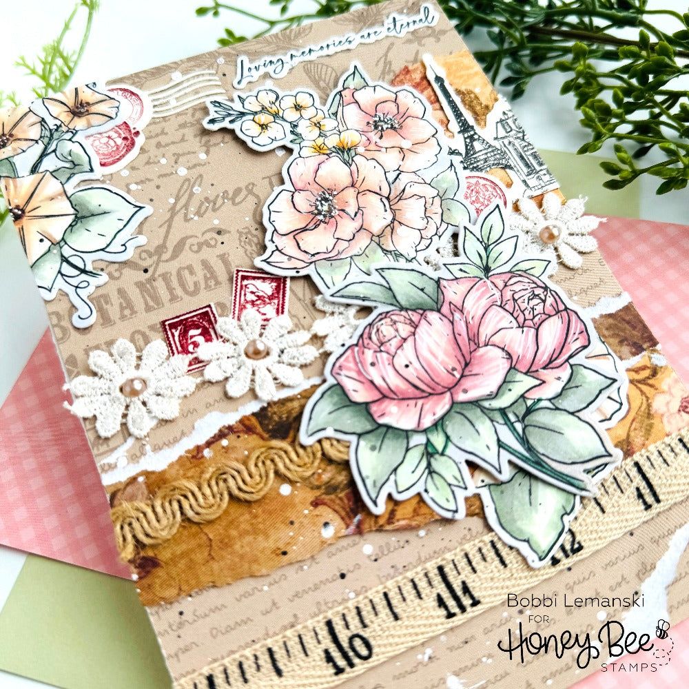 Postmarked - Honey Cuts - Coordinating Dies - Honey Bee Stamps