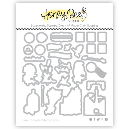Postmarked - Honey Cuts - Coordinating Dies - Honey Bee Stamps