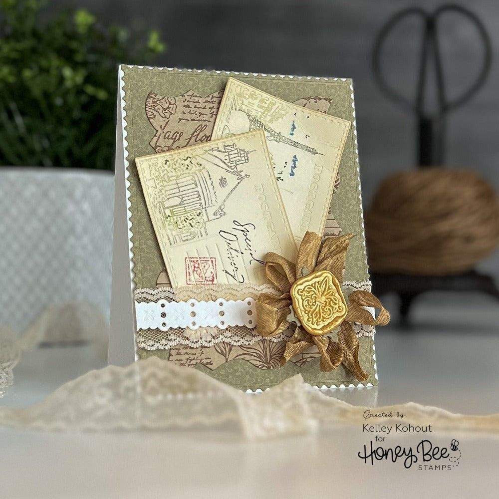 Postmarked - Honey Cuts - Coordinating Dies - Honey Bee Stamps
