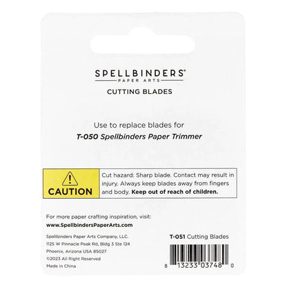 Replacement Blades 12" Paper Trimmer and Scorer - Pack of 2 by Spellbinders - Honey Bee Stamps