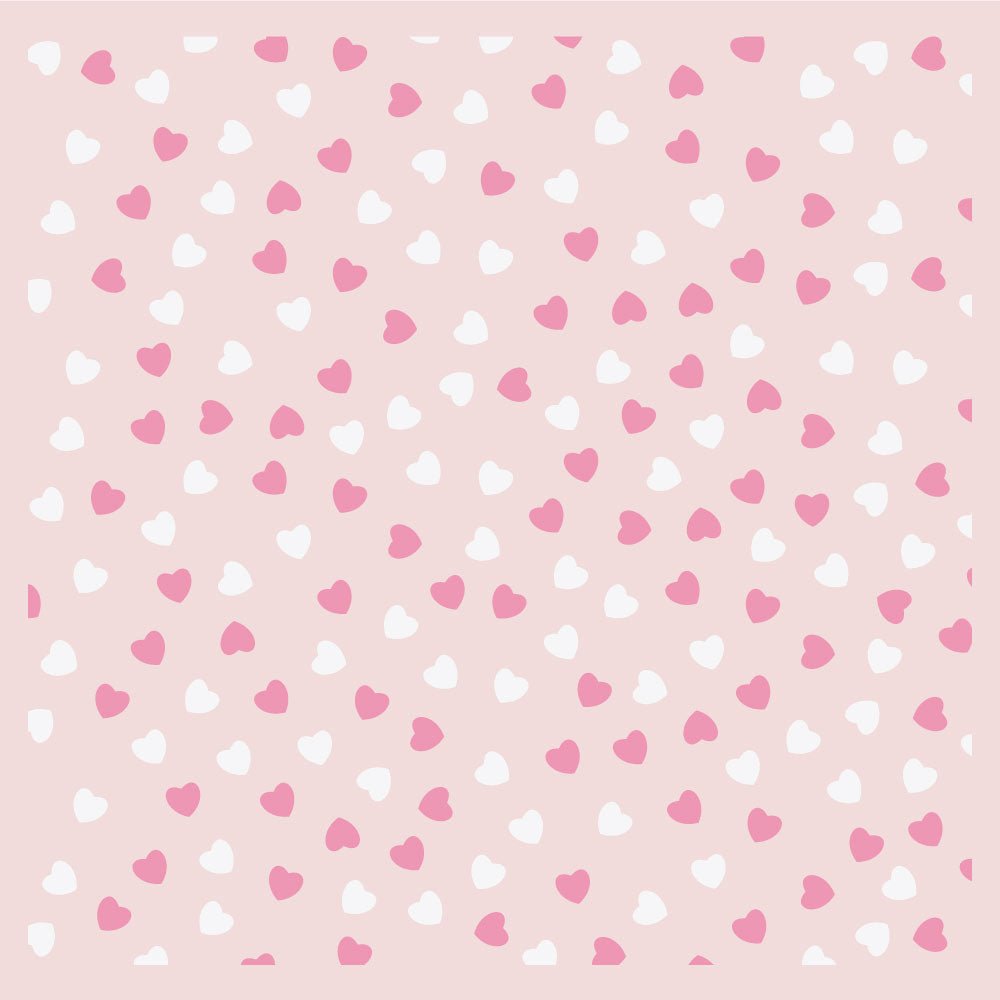 Scattered Hearts - Set of 2 - 6"x6" Layering Background Stencils - Honey Bee Stamps