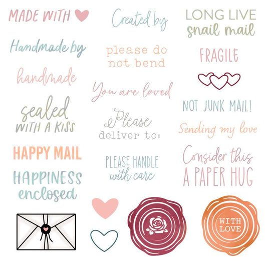 Sealed With Love - 6x6 Photopolymer Stamp Set - Honey Bee Stamps