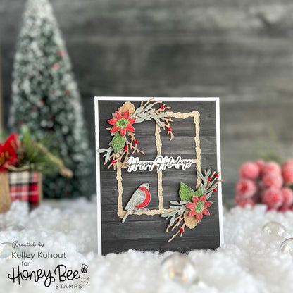 Seasonal Sentiments - Honey Cuts - Coordinating Dies - Honey Bee Stamps
