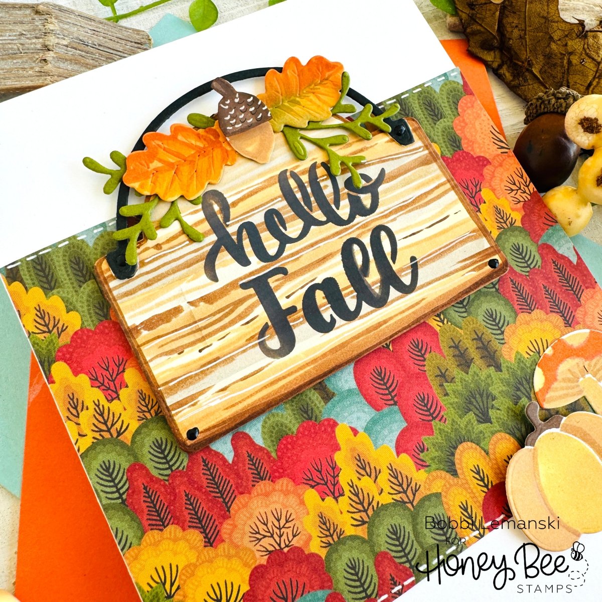 Seasonal Signs - Set of 3 - 6"x6" Coordinating Stencils - Honey Bee Stamps