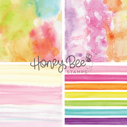 Signature Surfaces - 5.5"x8.5" - 24 Double-Sided Sheets - Includes Paper Organizer! - Honey Bee Stamps