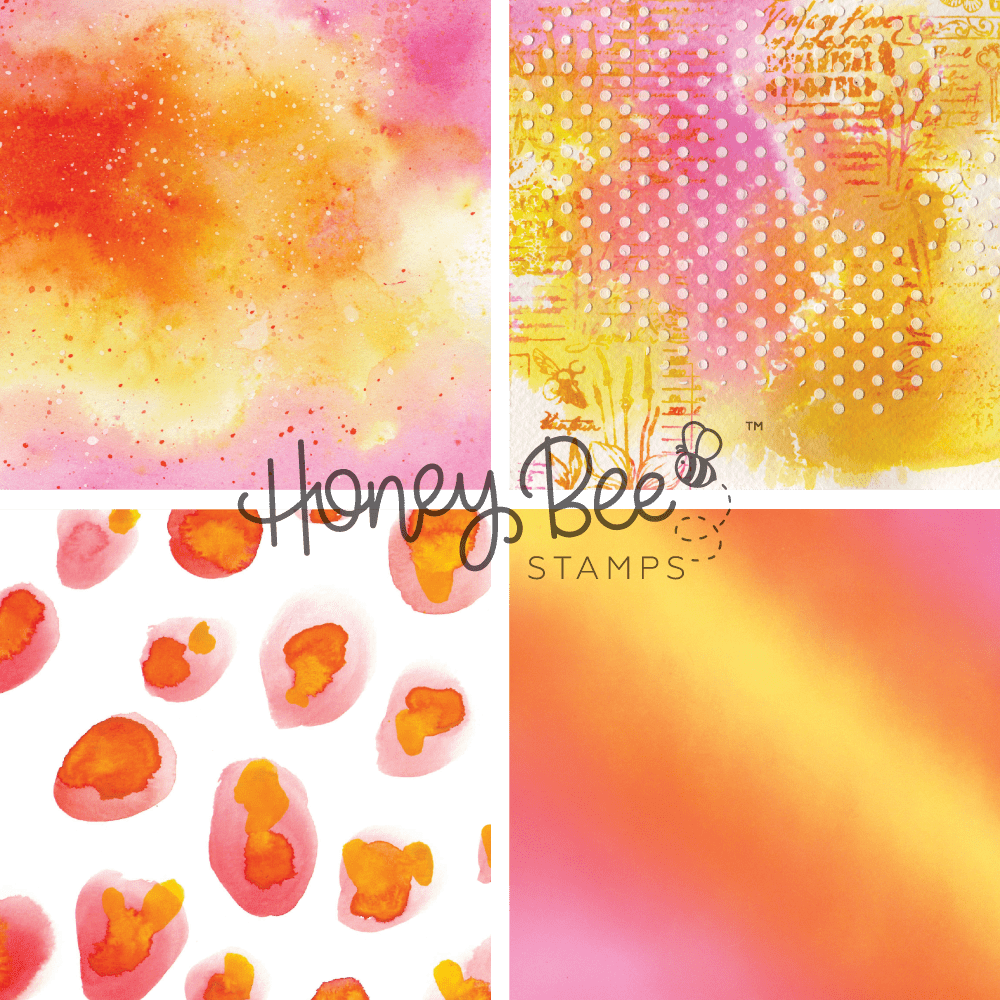 Signature Surfaces - 5.5"x8.5" - 24 Double-Sided Sheets - Includes Paper Organizer! - Honey Bee Stamps