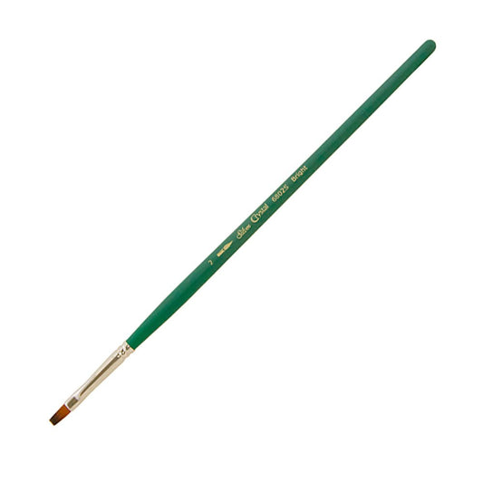 SilverBrush™ Crystal™ Brush Bright Size 2 - Crystal Golden Taklon Paint Brush for Water - Based Media - Honey Bee Stamps