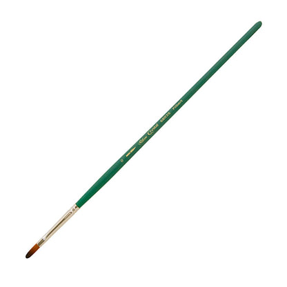 SilverBrush™ Crystal™ Brush Filbert Size 0 - Crystal Golden Taklon Paint Brush for Water - Based Media - Honey Bee Stamps