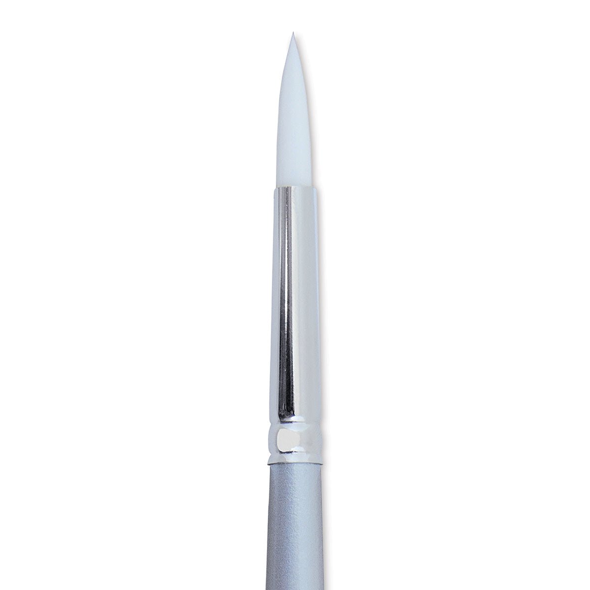Silverwhite® Short Handle Foundation Watercolor Round Paint Brush 2 SilverBrush - Honey Bee Stamps