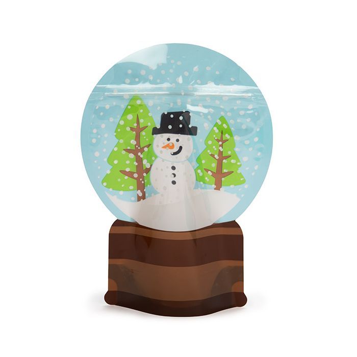 Snow Globe Shaped Pouch - 6" x 2 1/2" x 8" - Pack of 5 - Retiring - Honey Bee Stamps