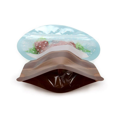 Snow Globe Shaped Pouch - 6" x 2 1/2" x 8" - Pack of 5 - Retiring - Honey Bee Stamps