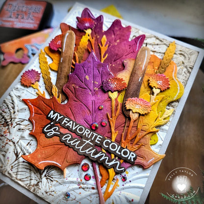 Soulful Season - 3D Embossing Folder - Honey Bee Stamps
