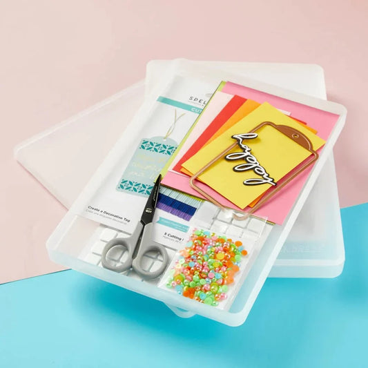 Spellbinders Craft Stax Large Tray Set of 4 - Honey Bee Stamps
