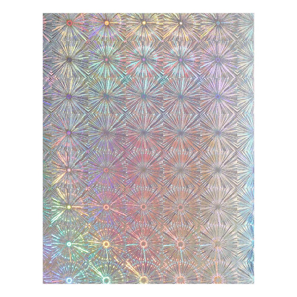 Spellbinders Holographic Assortment Specialty Cardstock 8 - 1/2" x 11" - 5 Pack - Honey Bee Stamps
