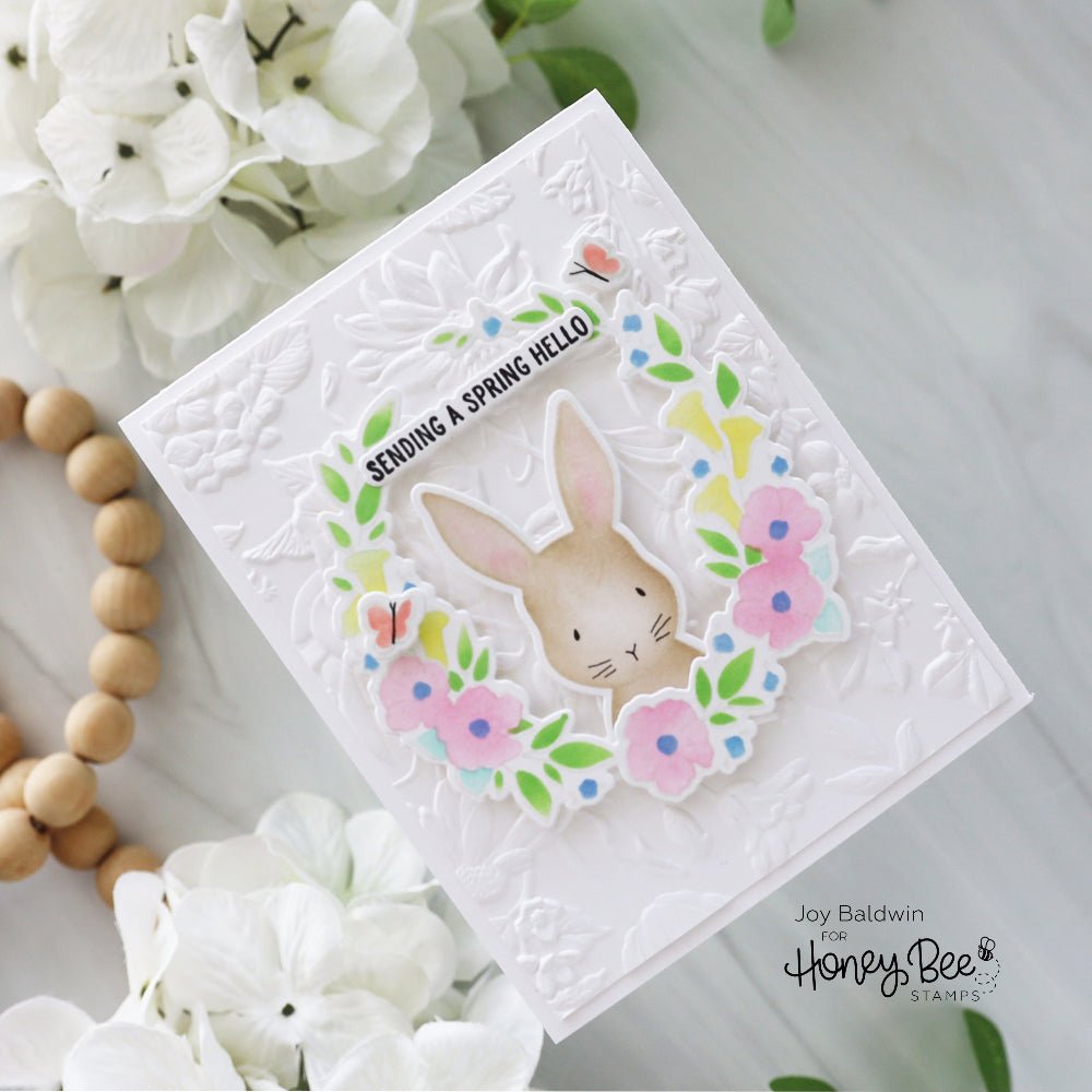 Storybook Spring - 6x8 Photopolymer Stamp Set - Honey Bee Stamps