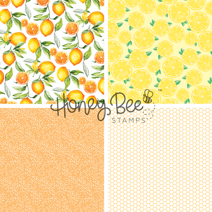 Summer Picnic Paper Pad 6x8.5 - 24 Double-Sided Sheets - Honey Bee Stamps