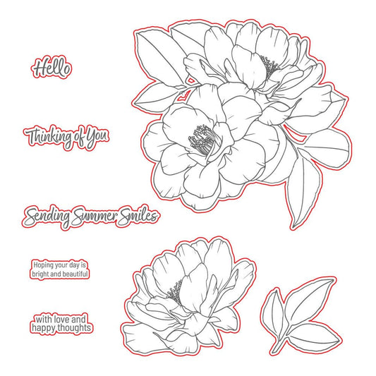 Summer Smiles - Honey Cuts Coordinating Dies - Honey Bee Stamps