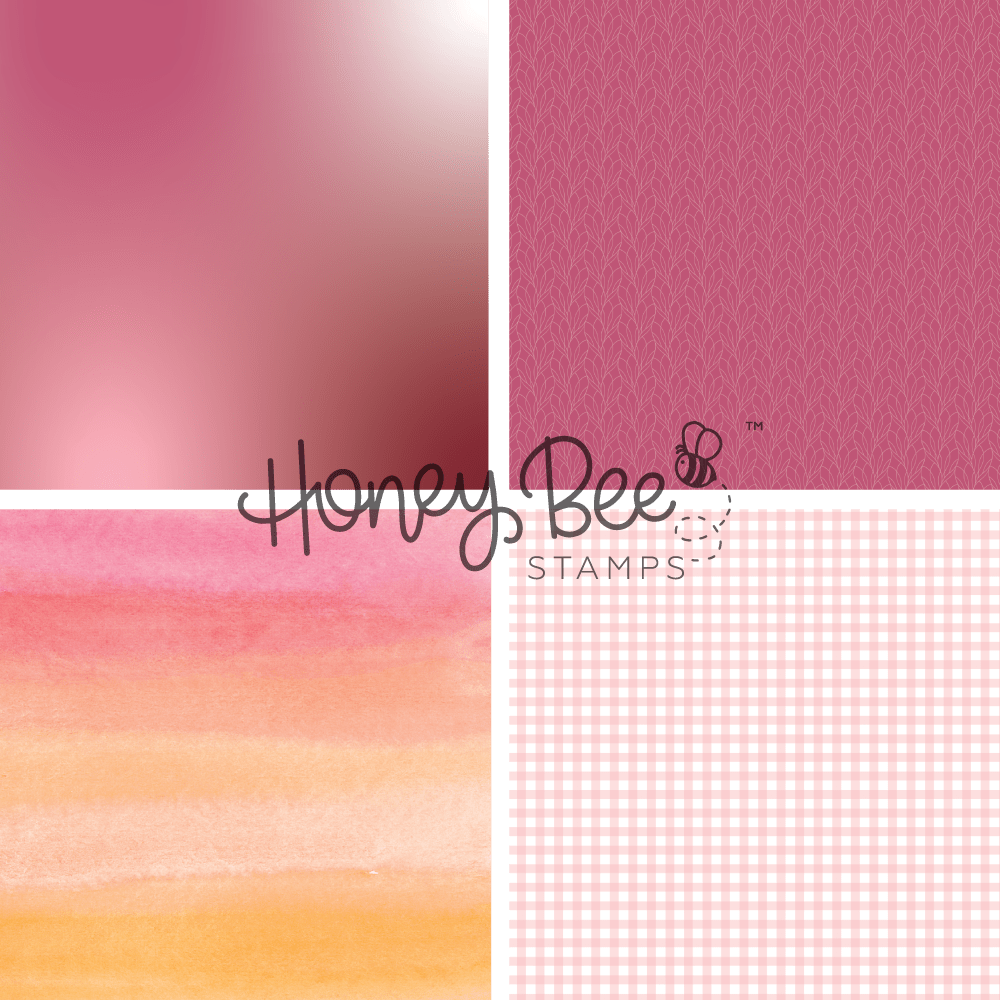 Summer Stems - 5.5"x8.5" - 24 Double-Sided Sheets - Includes Paper Organizer! - Honey Bee Stamps