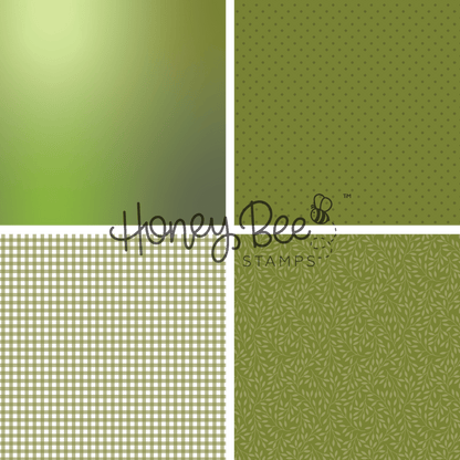 Summer Stems - 5.5"x8.5" - 24 Double-Sided Sheets - Includes Paper Organizer! - Honey Bee Stamps