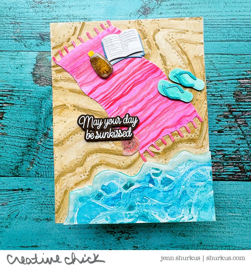 Sunkissed Summer - 4x6 Photopolymer Stamp Set - Honey Bee Stamps