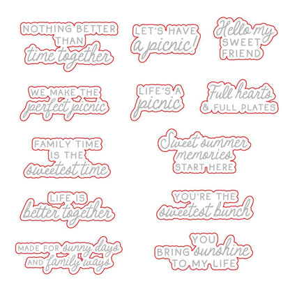Sweetest Bunch - Honey Cuts Coordinating Dies - Honey Bee Stamps
