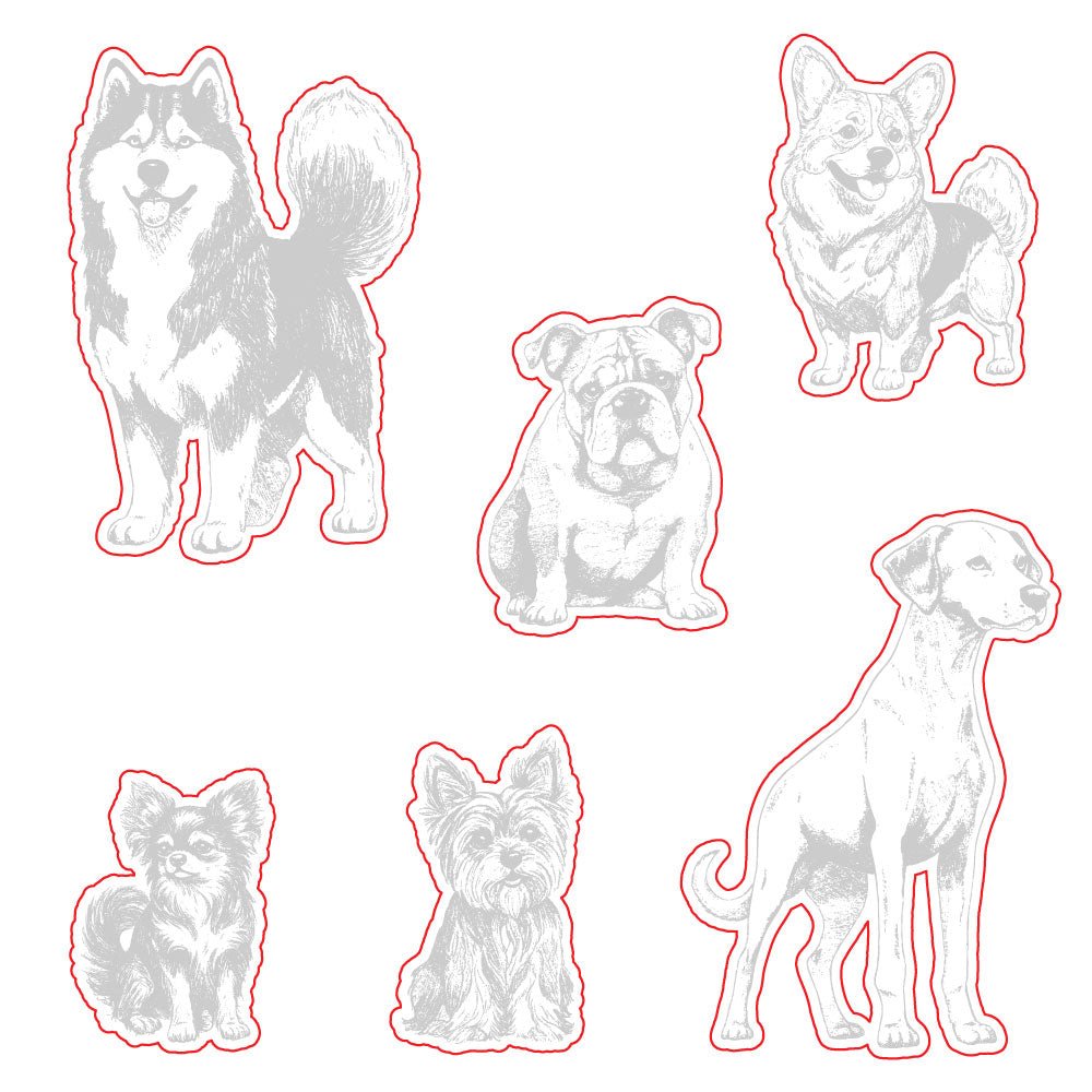 Tail Waggers - Honey Cuts - Coordinating Dies - Honey Bee Stamps