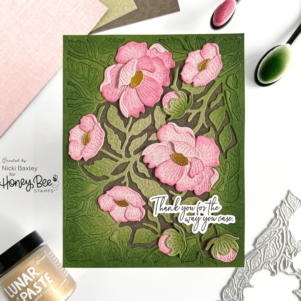 Textiles & Texture: Vintage Paper Pad 6x8.5 - 24 Double - Sided Sheets - Honey Bee Stamps