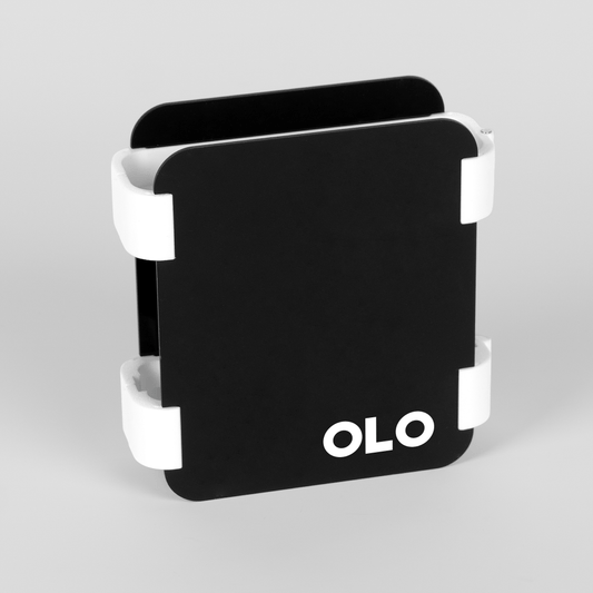 The OLO Large Carrying Case Holds 64 Markers - Black Panels with White Hinges - Honey Bee Stamps