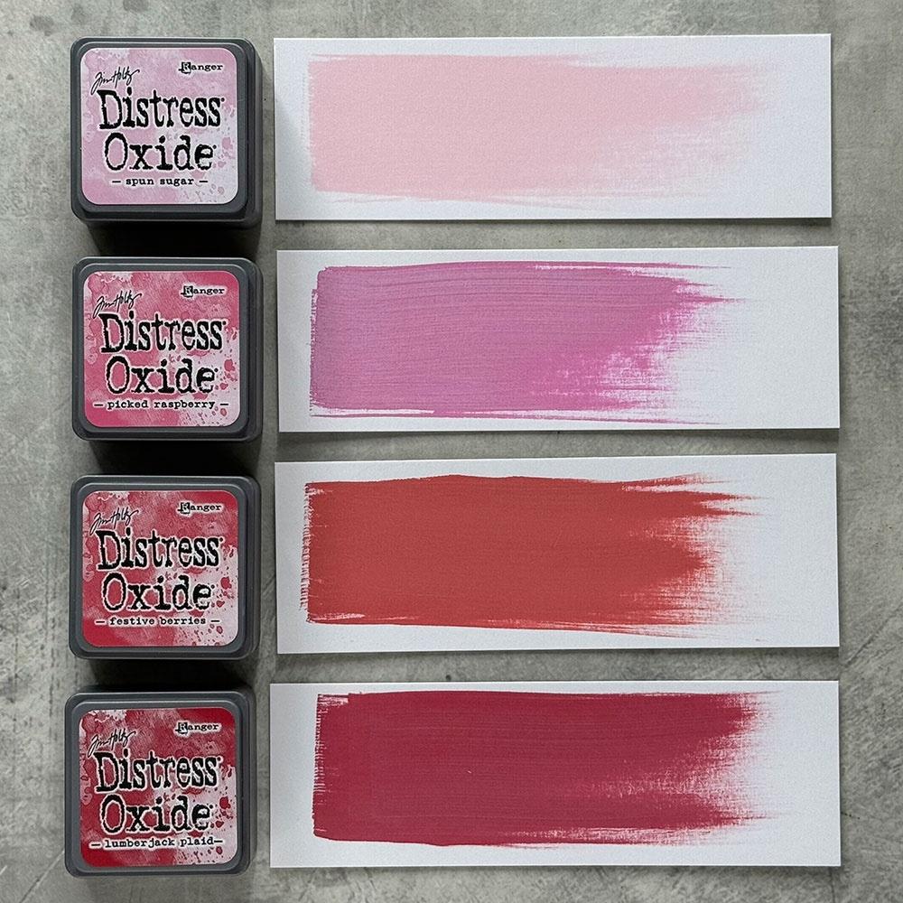 Tim Holtz Distress Oxide Mini Ink Pads Set of 4 - Kit 1 - Honey Bee Stamps