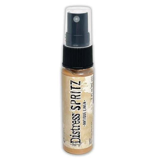 Tim Holtz Distress Spritz 1 oz. - Antique Linen - Honey Bee Stamps