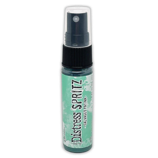 Tim Holtz Distress Spritz 1 oz. - Salvaged Patina - Honey Bee Stamps