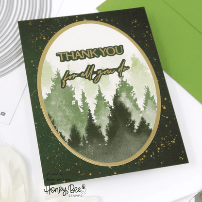 To The Wise One - 3x4 Photopolymer Stamp Set - Honey Bee Stamps