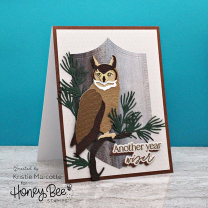 To The Wise One - 3x4 Photopolymer Stamp Set - Honey Bee Stamps