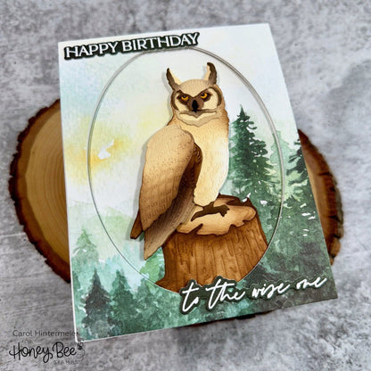 To The Wise One - Honey Cuts - Coordinating Dies - Honey Bee Stamps