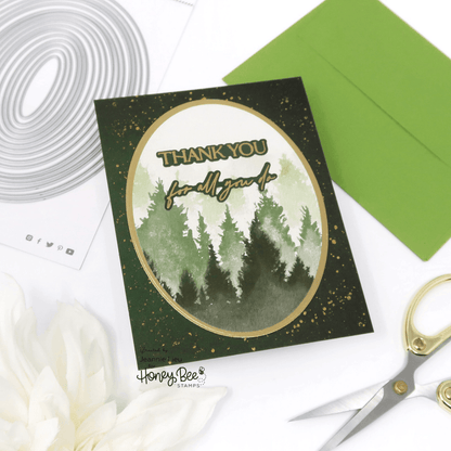 To The Wise One - Honey Cuts - Coordinating Dies - Honey Bee Stamps