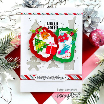 Very Merry - Honey Cuts - Coordinating Dies - Honey Bee Stamps