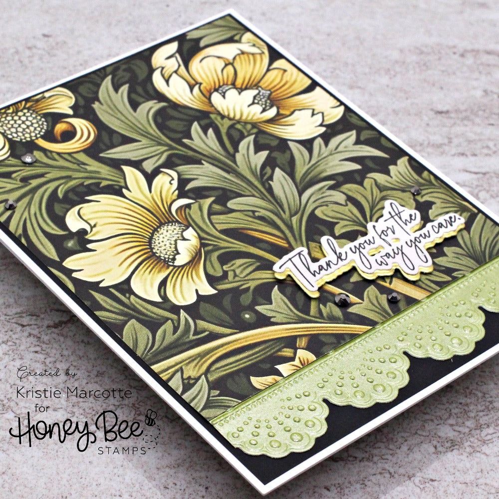 Vintage Love Paper Pad 6x8.5 - 24 Double - Sided Sheets - Honey Bee Stamps