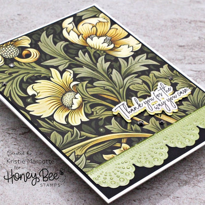 Vintage Love Paper Pad 6x8.5 - 24 Double - Sided Sheets - Honey Bee Stamps