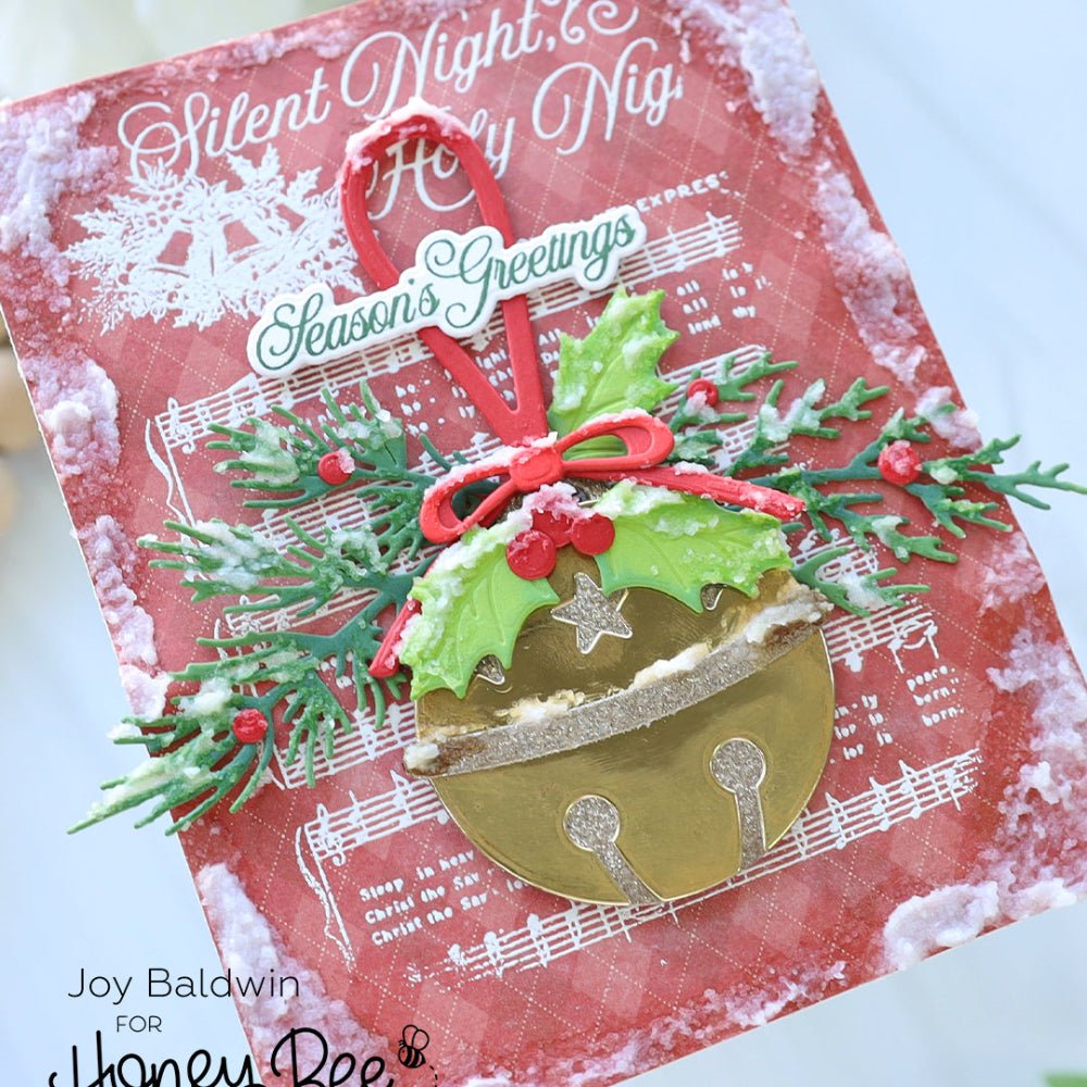 Warm Holiday Wishes - Honey Cuts - Coordinating Dies - Honey Bee Stamps