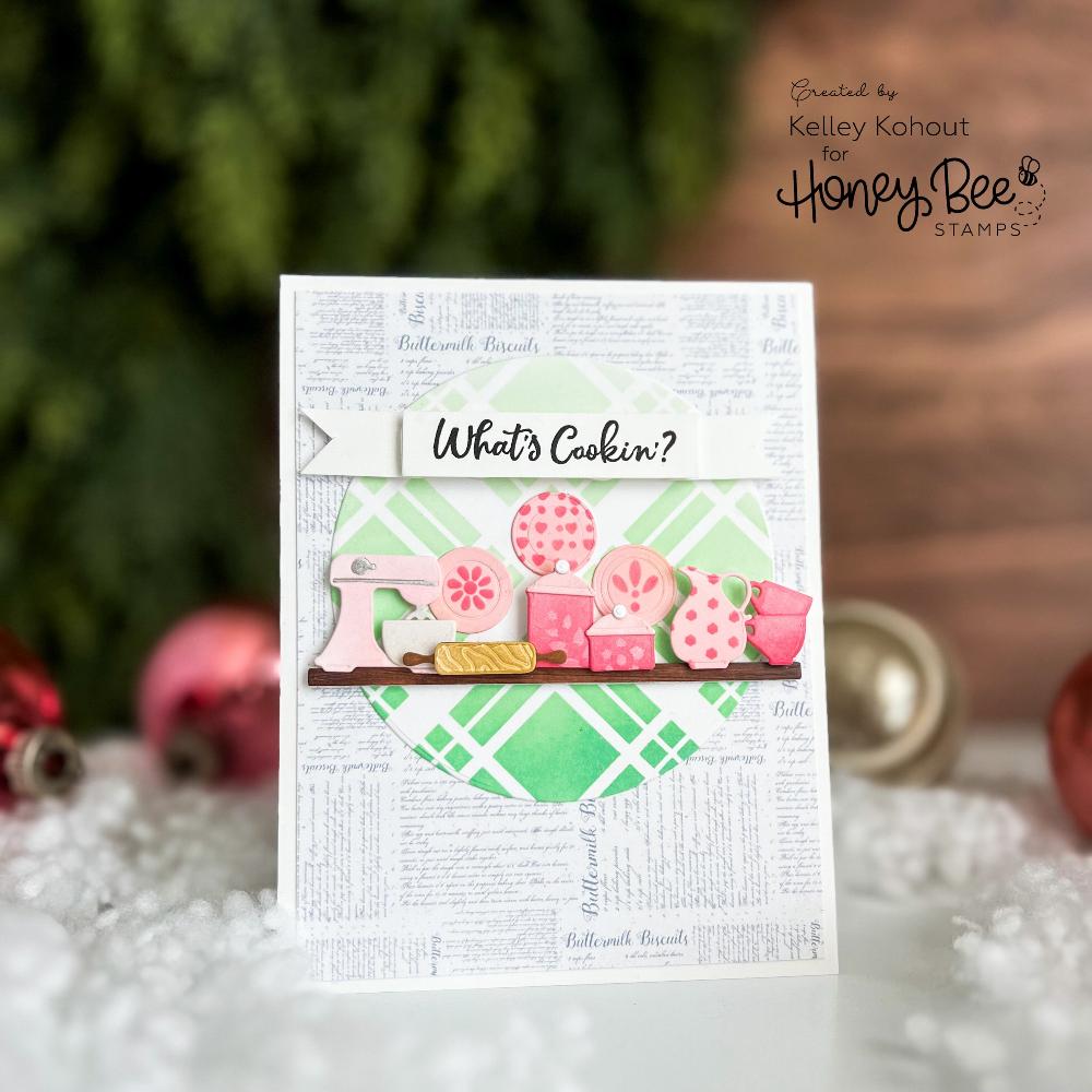 What's Cookin' - Limited Edition A2 Paper Pack - 12 Double - Sided Sheets - Honey Bee Stamps