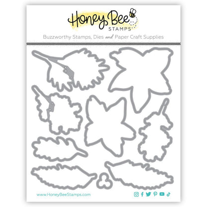 Winter Watercolor - Honey Cuts - Coordinating Dies - Retiring - Honey Bee Stamps