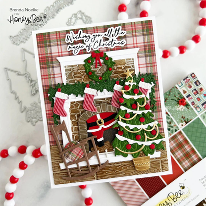 Wonder Of Christmas - 4x4 Photopolymer Stamp Set - Honey Bee Stamps